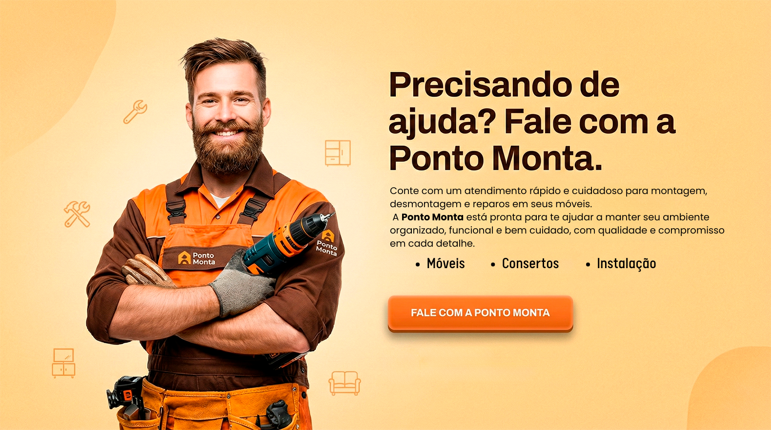 Ponto monta capa desktop